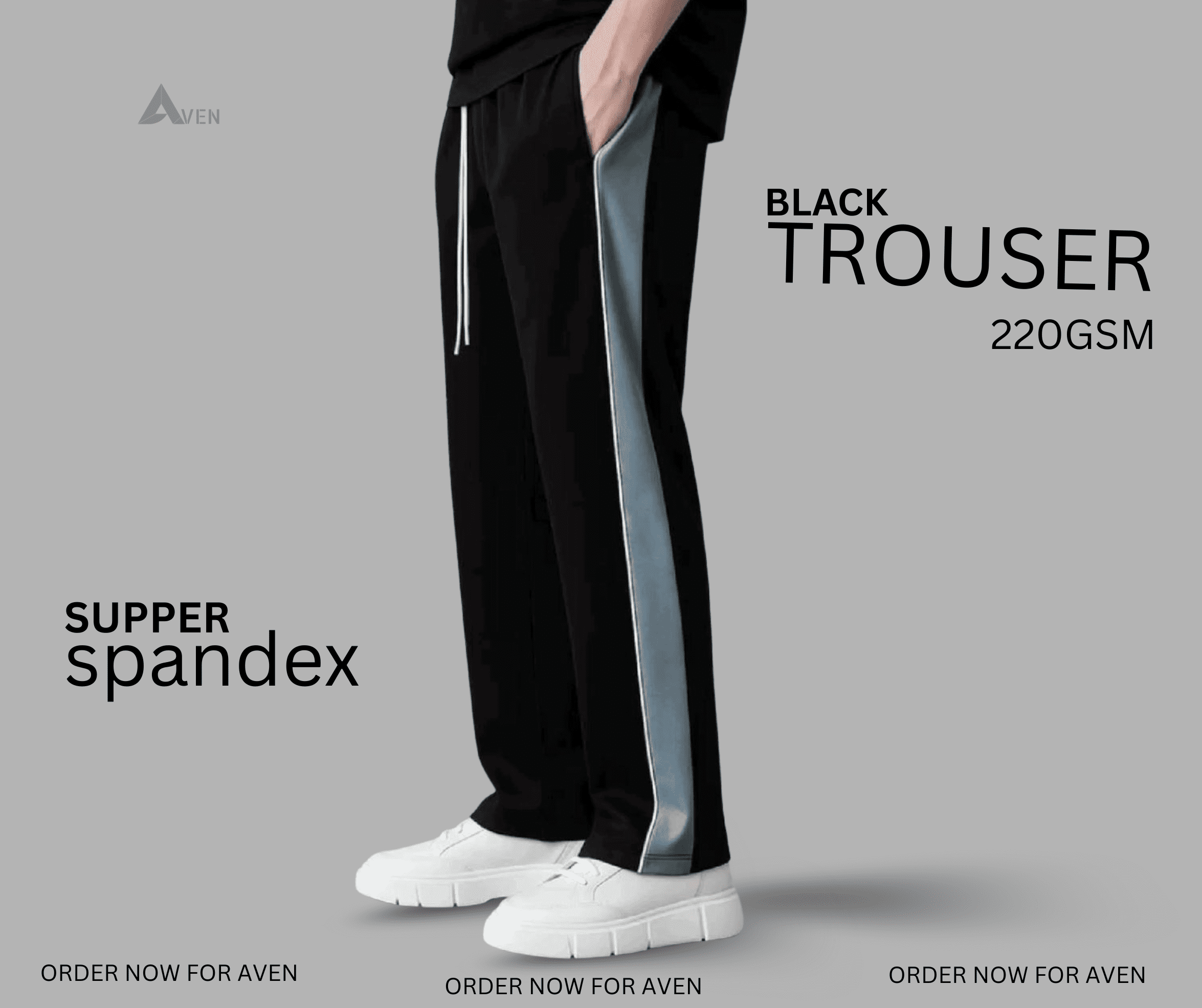 Aveen Premium Stripe Trousers - Image 4
